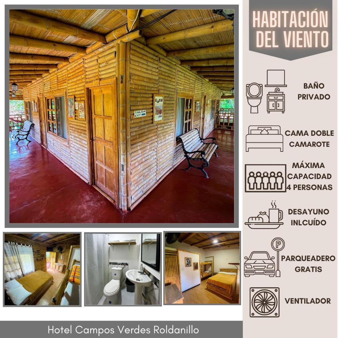 Hotel Campestre Campos Verdes Roldanillo Екстер'єр фото