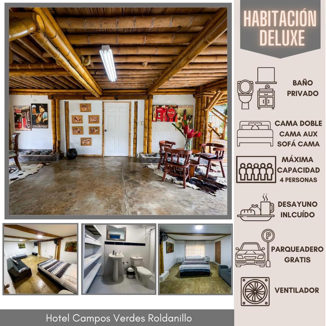 Hotel Campestre Campos Verdes Roldanillo Екстер'єр фото