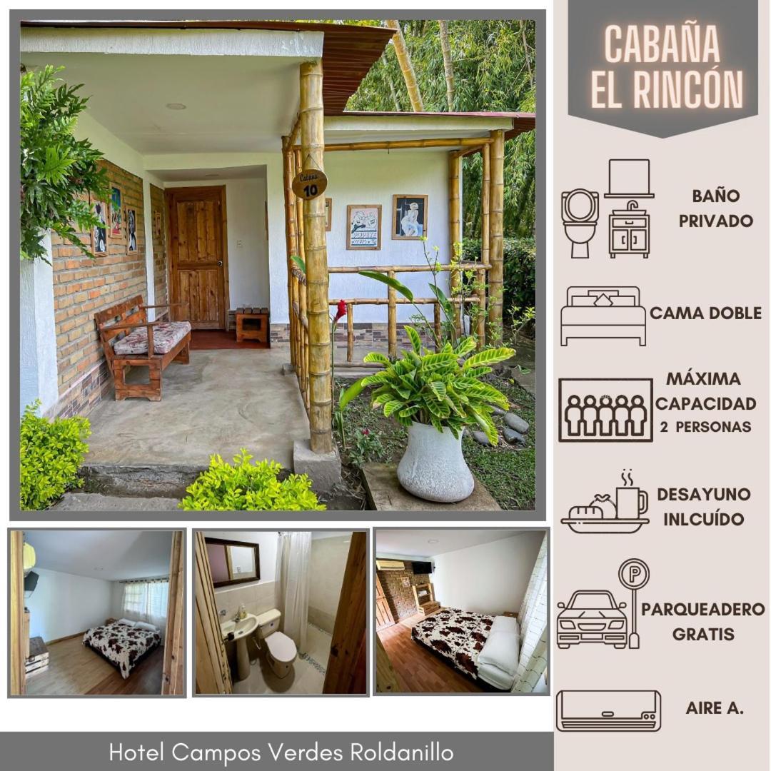 Hotel Campestre Campos Verdes Roldanillo Екстер'єр фото