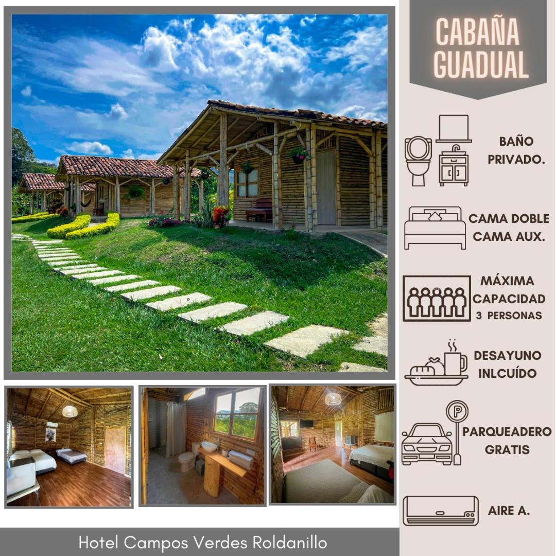 Hotel Campestre Campos Verdes Roldanillo Екстер'єр фото